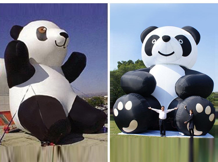 都匀充气熊猫展示